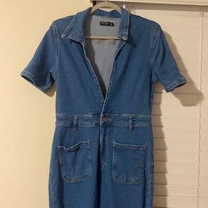 Nasty Gal - Denim Pant Suit